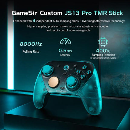 GameSir G7 Pro 8K Aimlabs Edition Tri-Mode Wireless Game Controller, G7 Pro 8K Aimlabs Edition