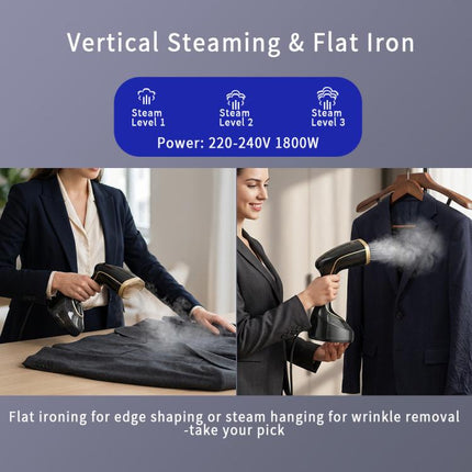 Handheld Garment Steamer, Small Household Steam Iron, EU Plug