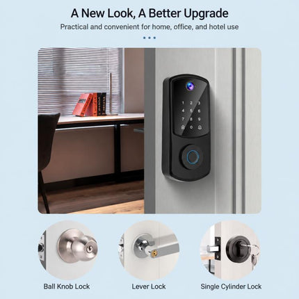 D10 Smart Lock Fingerprint Lock, TTLOCK Model, WiFi Direct Connector Model, Basic Model, Cat Eye Model, Graffiti Model