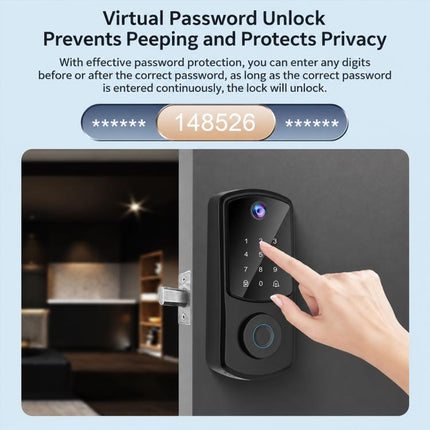 D10 Smart Lock Fingerprint Lock, TTLOCK Model, WiFi Direct Connector Model, Basic Model, Cat Eye Model, Graffiti Model