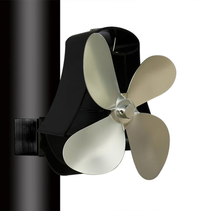 YL-105 4-Blade Aluminum Heat Powered Fireplace Stove Fan, YL-105 (Silver), YL-105(White), YL-105 (Black), YL-105 (Bronze), YL-105 (Grey), YL-105 (Gold), YL-105 (Rose Red)