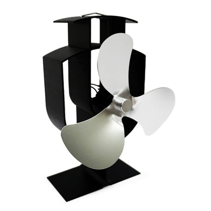 YL401 3-Blade High Temperature Metal Heat Powered Fireplace Stove Fan, YL401 (Gold), YL401 (Silver), YL401 (White), YL401 (Black), YL401 (Bronze)
