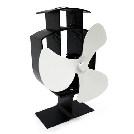 YL401 3-Blade High Temperature Metal Heat Powered Fireplace Stove Fan, YL401 (Gold), YL401 (Silver), YL401 (White), YL401 (Black), YL401 (Bronze)