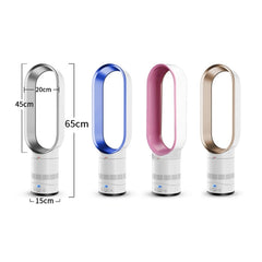 16 inch Household Mute Shaking Head Remote Control Desk Electric Leafless Fan