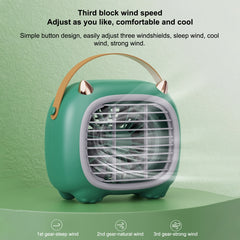 WK WT-F19 Little Monster Water Cooling Fan Desktop Fan