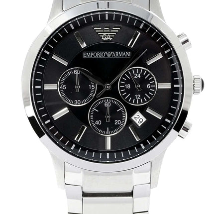 Emporio Armani AR2434 Chronograph Men's Stainless Steel Watch