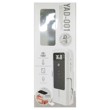 YAD-001 Infrared Thermometer + Automatic Infrared Sensor Sterilization Dispenser with Tripod Mount Holder, YAD-001