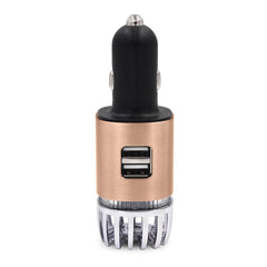 2 in 1 Car Negative-ion  Aromatherapy Air Purifier Humidifier + Dual USB Port Car Charger