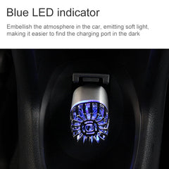 2 in 1 Car Negative-ion  Aromatherapy Air Purifier Humidifier + Dual USB Port Car Charger