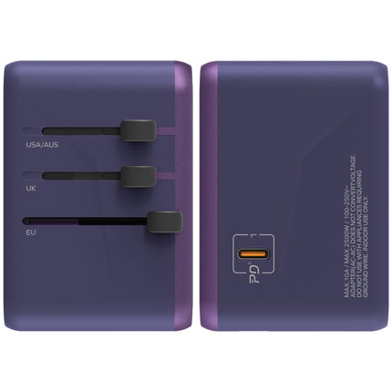 MOMAX 1-World UA8 PD 70W Fast Charger Power Adapter, UA8