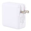 PD65W-A6 PD 65W 90 Degrees Foldable Pin Portable Multi-function USB Quick Charger, US Plug