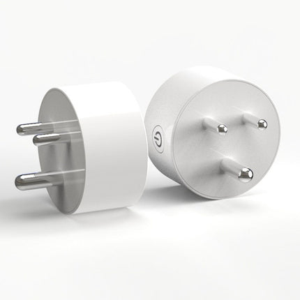 10A Mini Smart WiFi Socket Small South Africa / India Plug Remote Control Timer Switch Electrical Power Adapter with Alexa