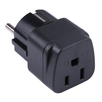 Portable Three-hole US to UK Plug Socket Power Adapter, US to EU, US to UK