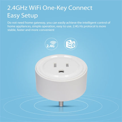 NEO NAS-WR06W WiFi US Smart Power Plug,with Remote Control Appliance Power ON/OFF via App & Timing function, NAS-WR06W