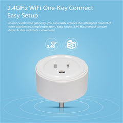 NEO NAS-WR06W WiFi US Smart Power Plug,with Remote Control Appliance Power ON/OFF via App & Timing function, NAS-WR06W