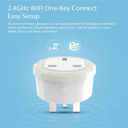 NEO NAS-WR03W WiFi UK Smart Power Plug,with Remote Control Appliance Power ON/OFF via App & Timing function, NAS-WR03W