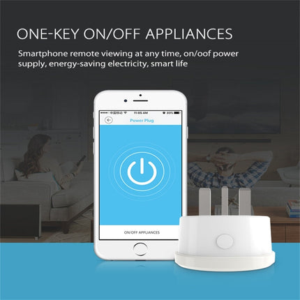 NEO NAS-WR03W WiFi UK Smart Power Plug,with Remote Control Appliance Power ON/OFF via App & Timing function, NAS-WR03W