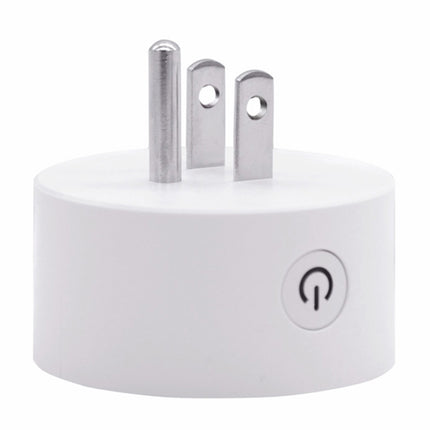 SA-003 10A Mini WiFi Plug Timing Smart Socket Works with Alexa & Google Home, AC 100-240V, US Plug, SA-003