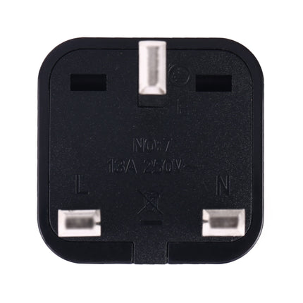 Portable Universal Socket to UK Plug Power Adapter Travel Charger, UK Plug