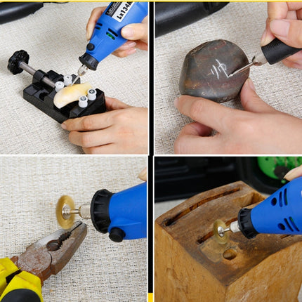 WLXY P-800 80 in 1 Mini Electric Drill Grinder Set, 110V-240V, US Plug