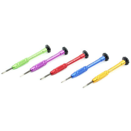 JIAFA JF-609-1.5 Cross 1.5 Mobile Phone Repair Screwdriver, 1.5 Cross Red, 1.5 Cross (Green), 1.5 Cross Magenta, 1.5 Cross ( Blue), 1.5 Cross
