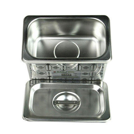 BAKU BK-3050 35W / 50W Adjustable 0.8L LCD Display Ultrasonic Cleaner, AC 220V, BK-3050 35W / 50W 0.8L 220V