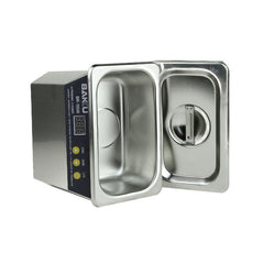 BAKU BK-3550 35W / 50W Adjustable 0.8L LCD Display Ultrasonic Cleaner, AC 220V, EU Plug, BK-3550 35W / 50W 0.8L 220V