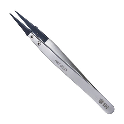 BEST BST-259A  Stainless Steel Snti Static Tweezer, BST-259A