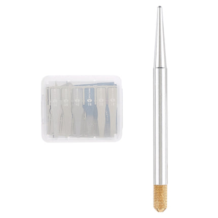 28 in 1 Phone CPU BGA Chip Removal Repairing Silicon Manganese Alloy Blades Scraping Knife Set, 28 in 1