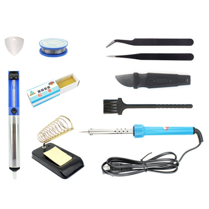 JIAFA JF-8122 11 in 1 60W Soldering Iron Tool Set, Voltage: 110V, 11 in 1 60W, EU Plug, JF-8122