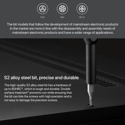 Original Xiaomi Mijia 24 in 1 Precision Magnetic Screwdriver Set, Mijia 24 in 1