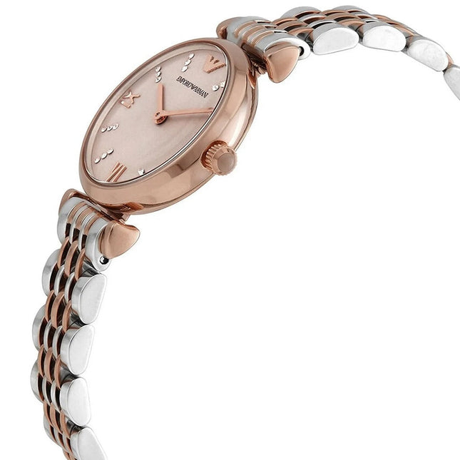 Emporio Armani AR11223 Gianni T-Bar Women's Two-Tone Watch