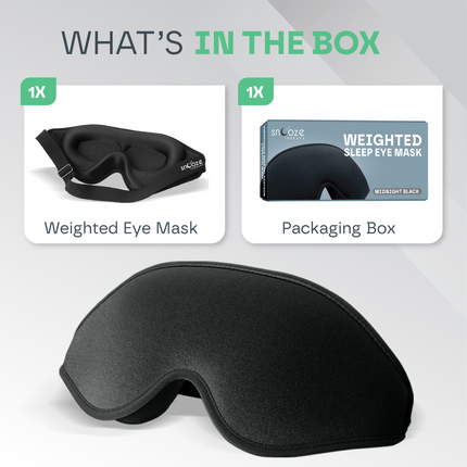 3D Weighted Eye Mask