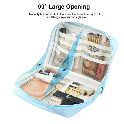 FunAdd Large-capacity Pencil Case Storage Organizer Canvas Cosmetic Bag, Size: 230 x 170 x 75mm, 230 x 170 x 75mm