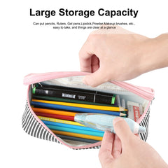 HAWEEL Pencil Case Cosmetic Storage Organizer Canvas Glasses Bag, Size: 230 x 110 x 70mm