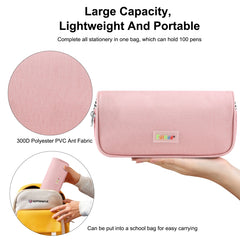 HAWEEL Pencil Case Cosmetic Storage Organizer Canvas Glasses Bag, Size: 230 x 110 x 70mm