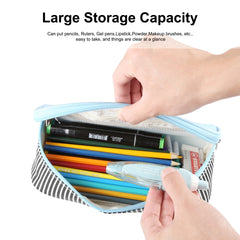 HAWEEL Pencil Case Cosmetic Storage Organizer Canvas Glasses Bag, Size: 230 x 110 x 70mm, 230 x 110 x 70mm