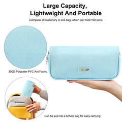 HAWEEL Pencil Case Cosmetic Storage Organizer Canvas Glasses Bag, Size: 230 x 110 x 70mm, 230 x 110 x 70mm