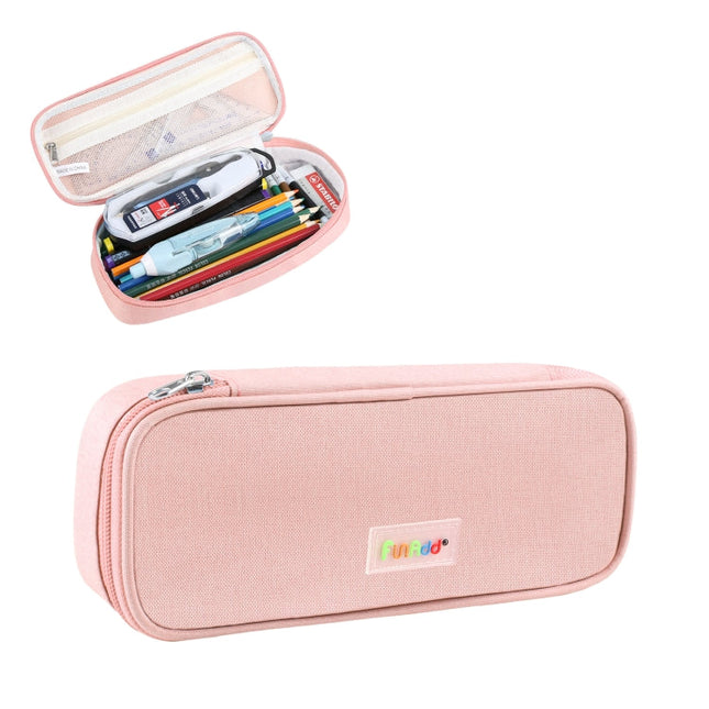 FunAdd Pencil Case Cosmetic Storage Organizer Bag, Size: 235 x 105 x 50mm