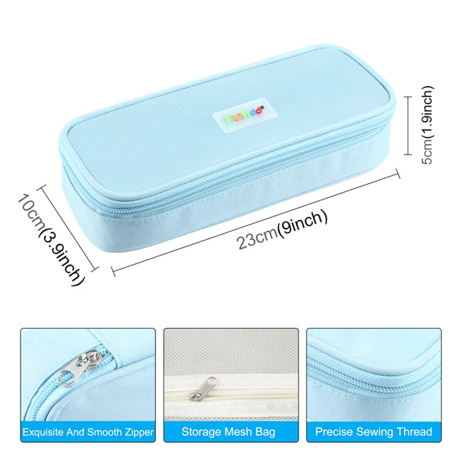 FunAdd Pencil Case Cosmetic Storage Organizer Bag, Size: 235 x 105 x 50mm, 235 x 105 x 50mm