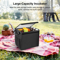 FunAdd Foldable Storage Fresh Box Vehicle Trunk Organizer Bag, 33x25.5x30.5cm