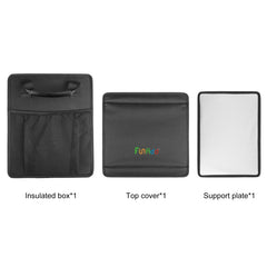 FunAdd Foldable Storage Fresh Box Vehicle Trunk Organizer Bag, 33x25.5x30.5cm