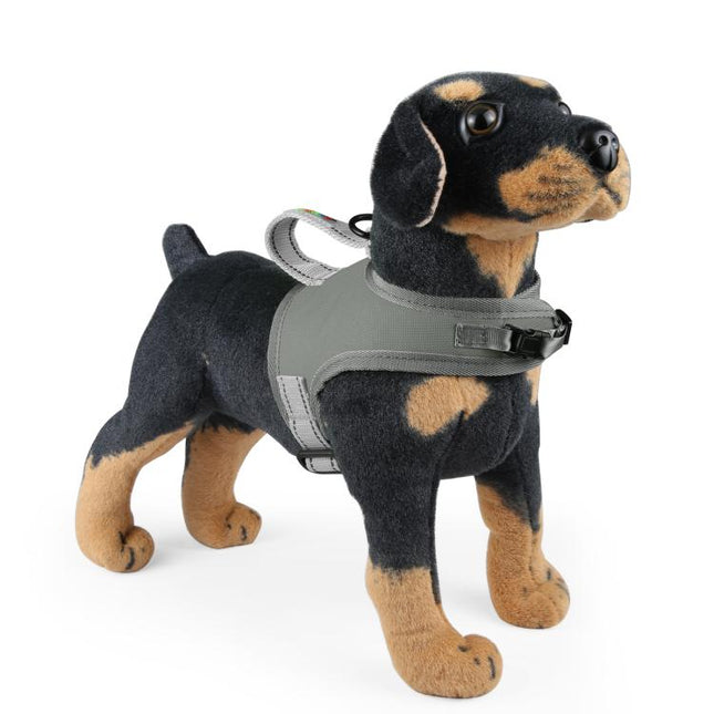 FunAdd Traction Rope Reflective Breathable Nylon Pet Vest Dog Harness, Size: S, Size: S