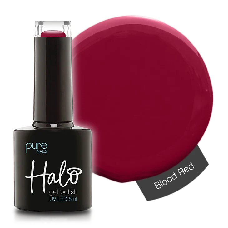 Gel Nail Polish Blood Red 8ml