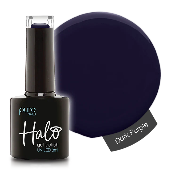 Gel Nail Polish Dark Purple 8ml