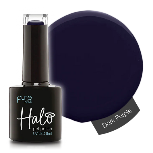 Gel Nail Polish Dark Purple 8ml