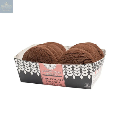 Farmhouse chocolate orange biscuits in tray - VAT FREE