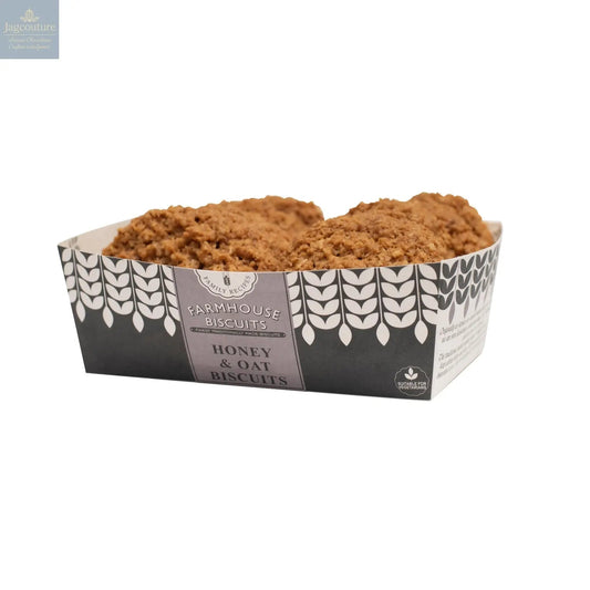 Farmhouse honey & oat biscuits in tray - VAT FREE