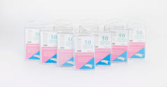 French White Assorted Nail Tips 50 Pack