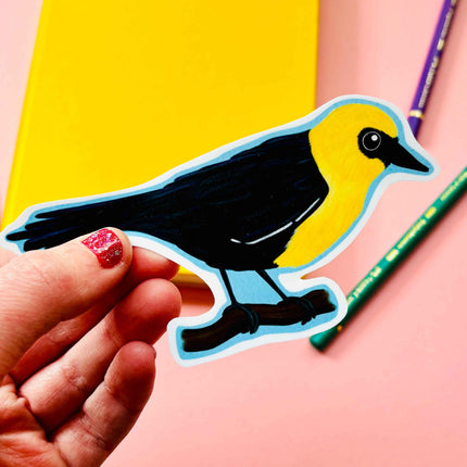 Birbfest 2025 Illustrated Birds 10cm Vinyl Sticker